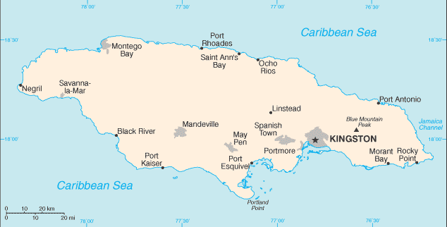 detailed map of caribbean islands. map of caribbean islands