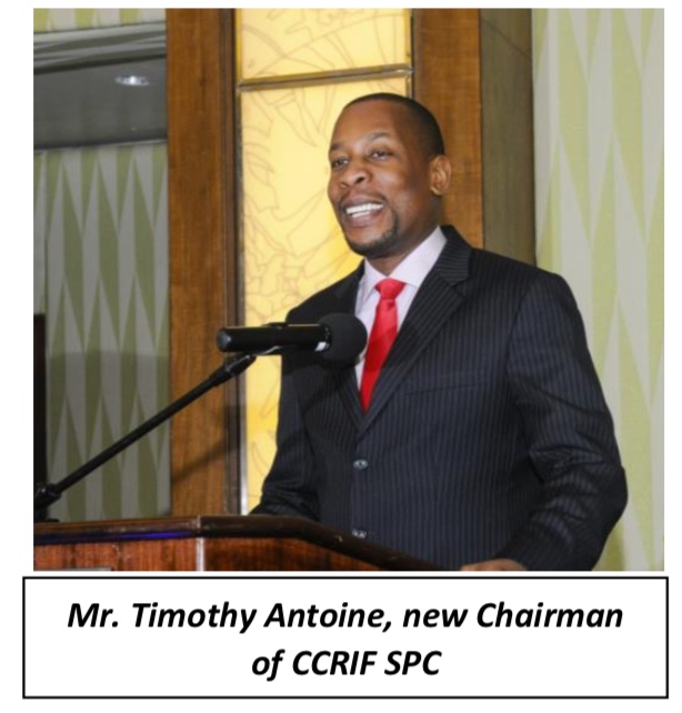 Mr. Timothy Antoine, new Chairman of CCRIF SPC