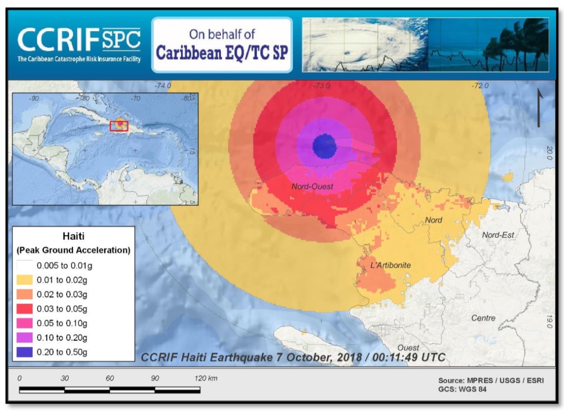 Event Briefing - Earthquake - Haiti - October 7 2018