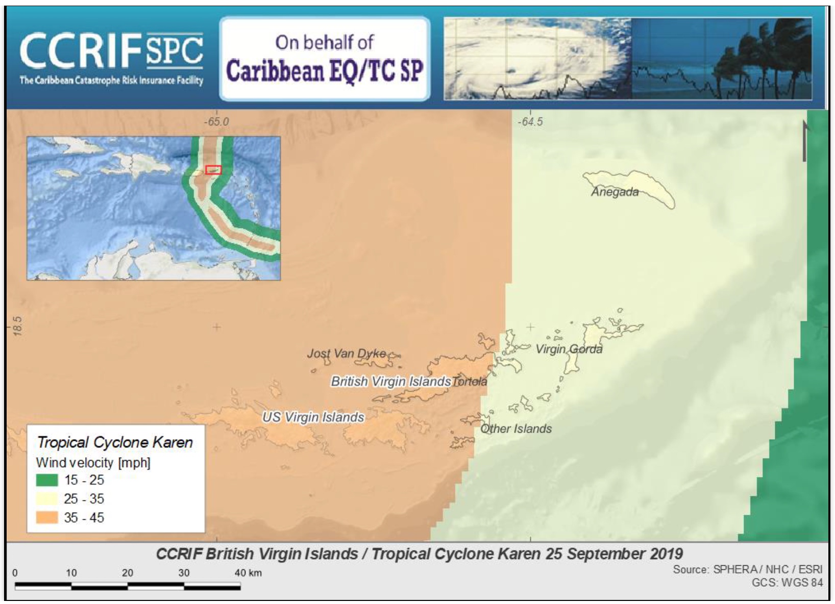 Event Briefing - Wind and Storm Surge - British Virgin Islands - September 27, 2019
