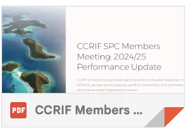 CCRIF SPC Members Meeting: 2024/25 Performance Update