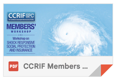 Objectives and Expectations of CCRIF Members’  Workshop