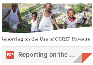 Reporting on the Use of CCRIF Payouts