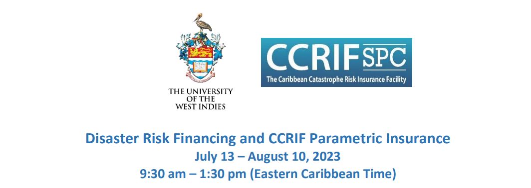 Disaster Risk Financing and CCRIF Parametric Insurance