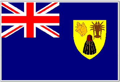 Turks and Caicos Islands Flag