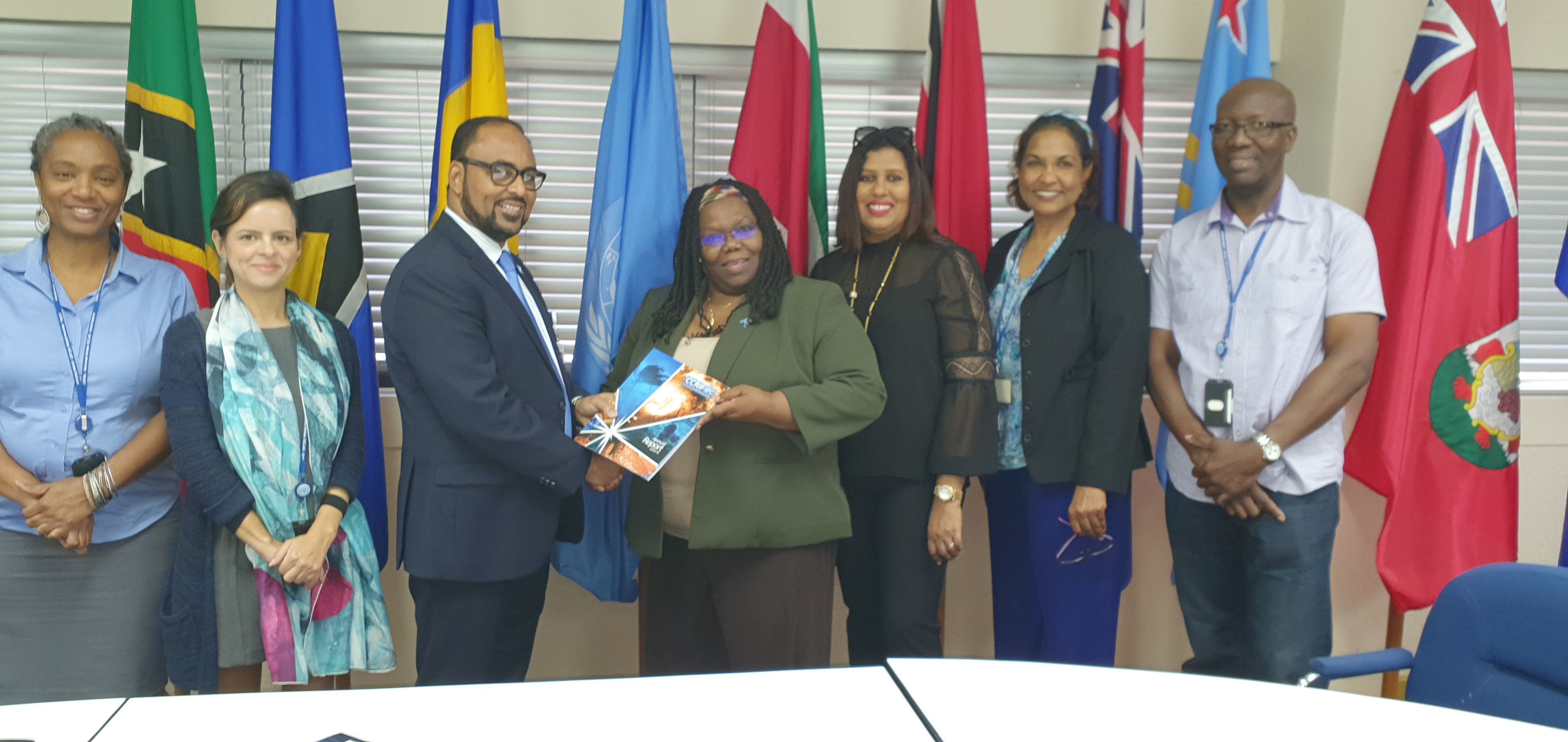Courtesy Call with UNECLAC, Port-of-Spain 2020
