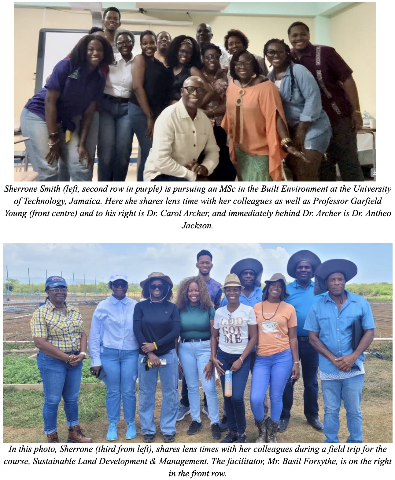 Spotlight on One of CCRIF’s 2024/25 Master’s Level Scholars
