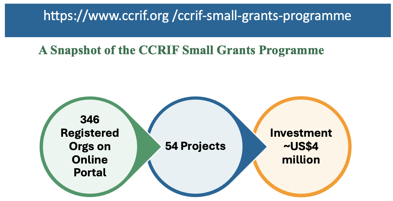 A Snapshot of the CCRIF Small Grants Programme