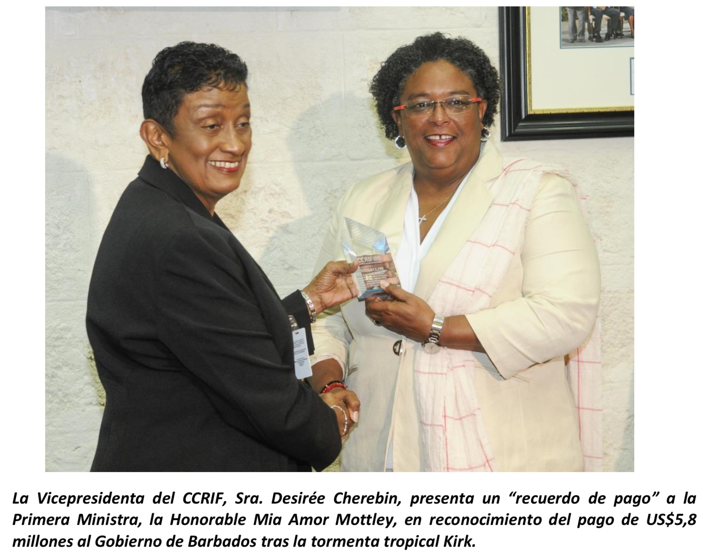 Barbados Recuerdo de pago octubre 2018