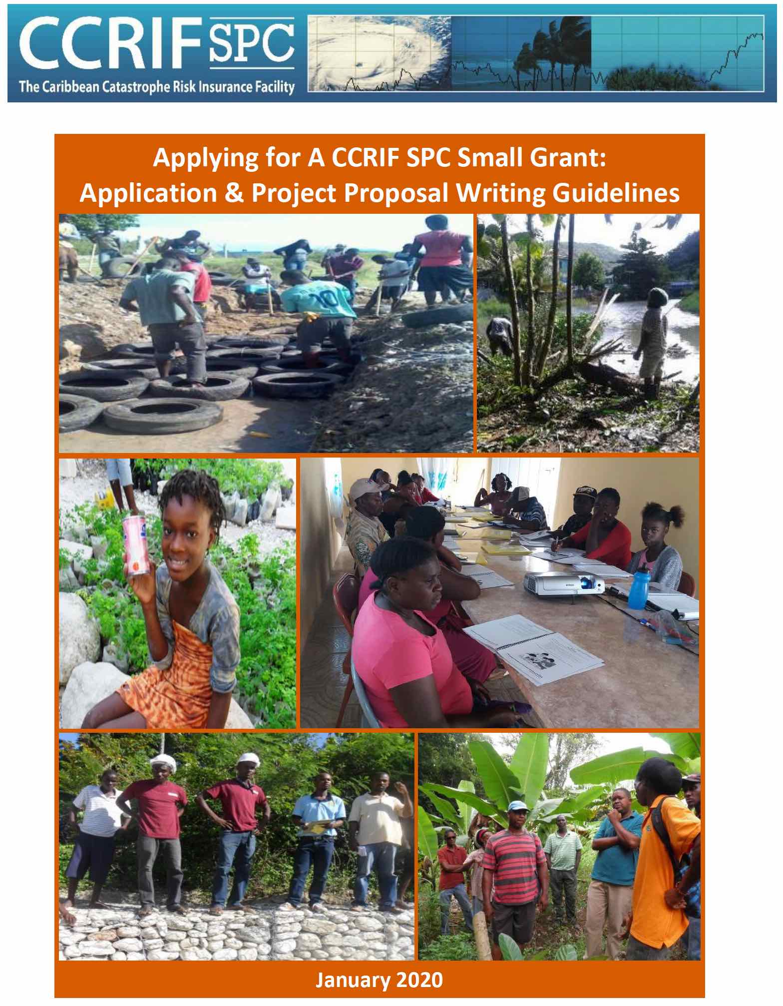 Applying for A CCRIF SPC Small Grant: Application & Project Proposal Writing Guidelines