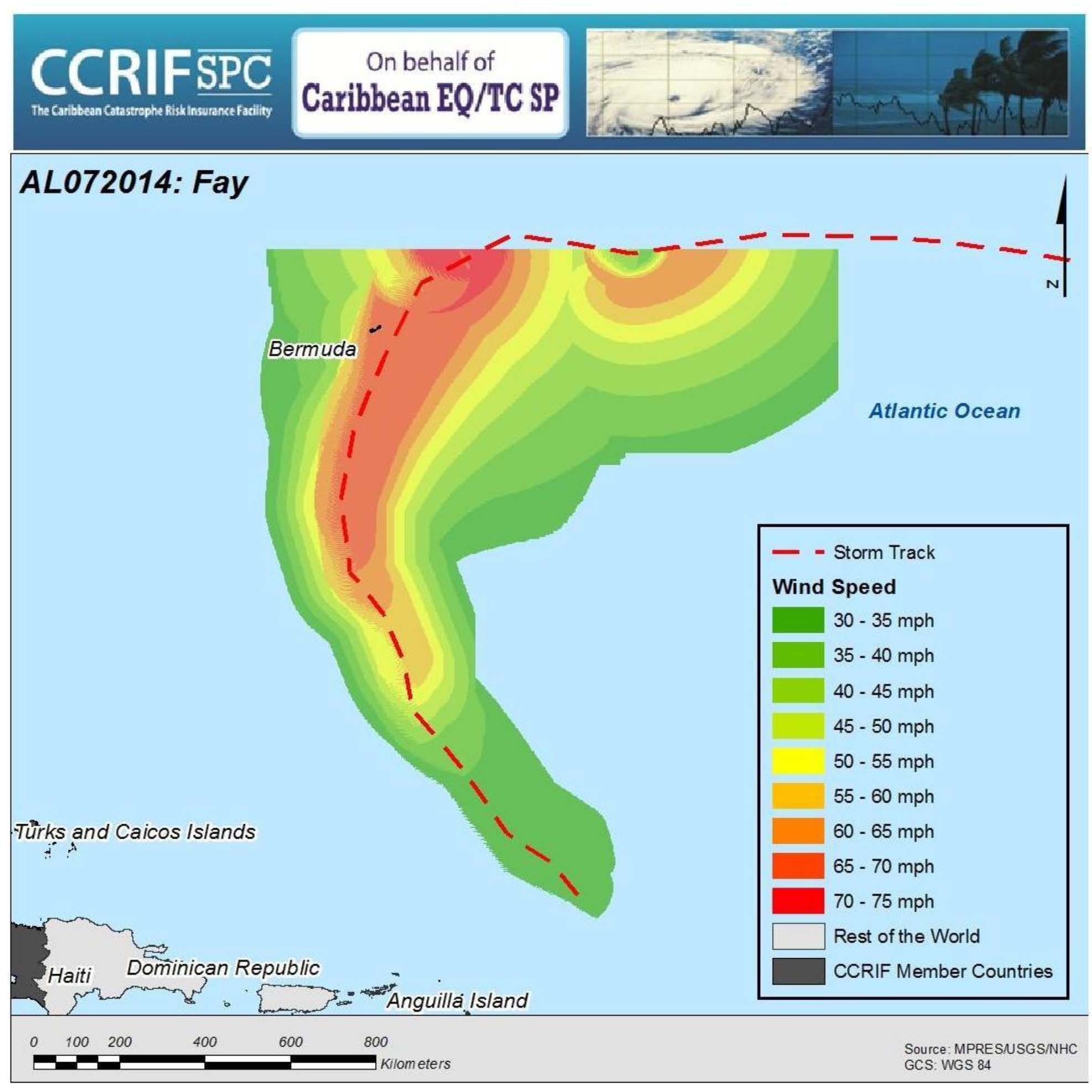 Event Briefing - Tropical Cyclone Fay