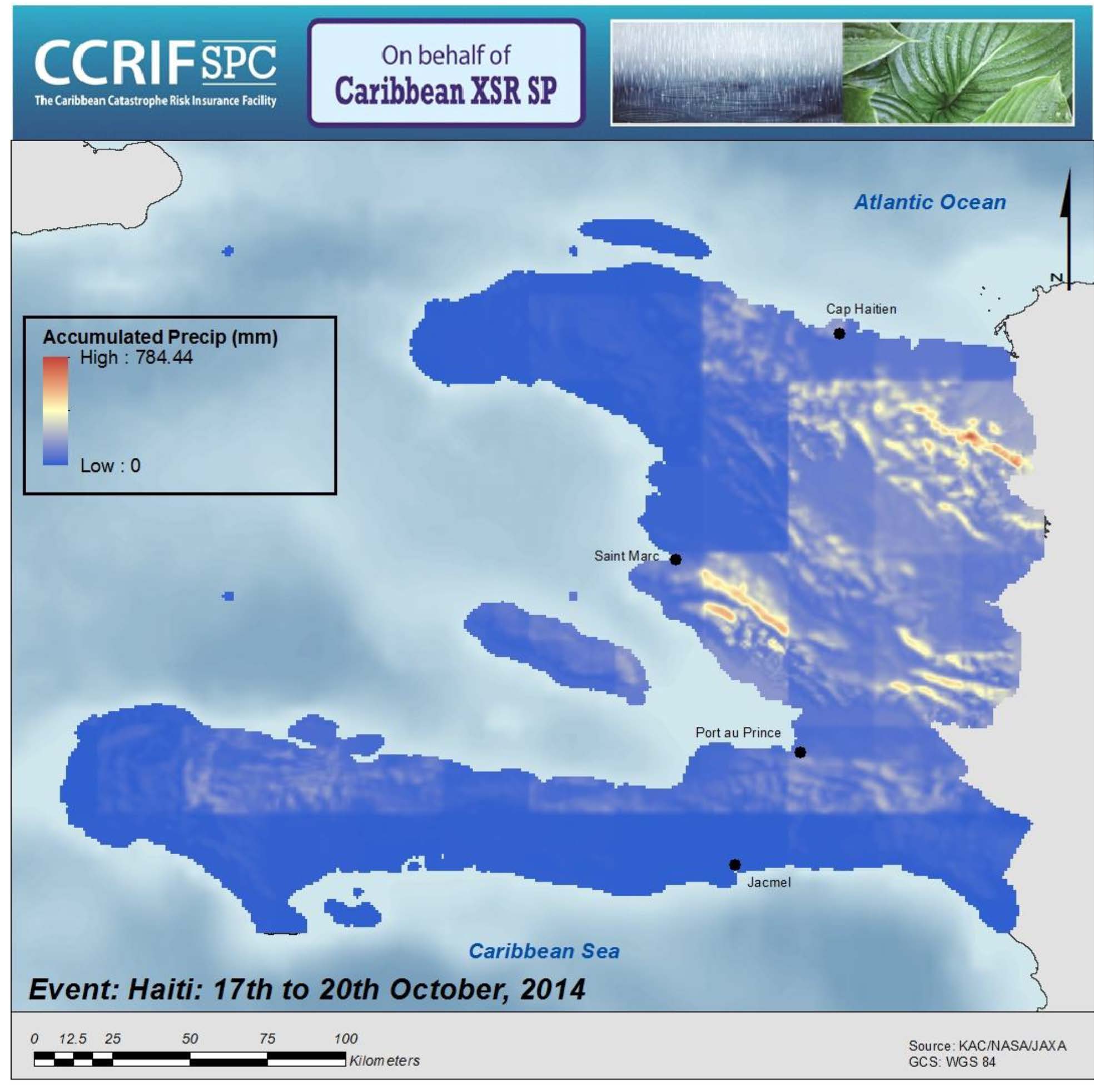 Event Briefing - Excess Rainfall - Covered Area Rainfall Event - Haiti