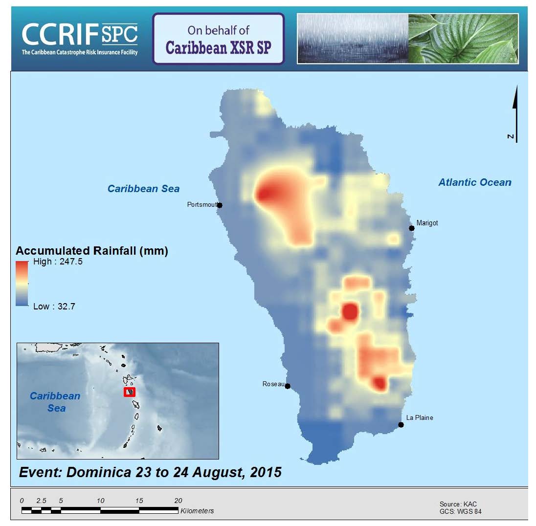 Event Briefing - Excess Rainfall - Tropical Cyclone Danny - August 23-24 2015