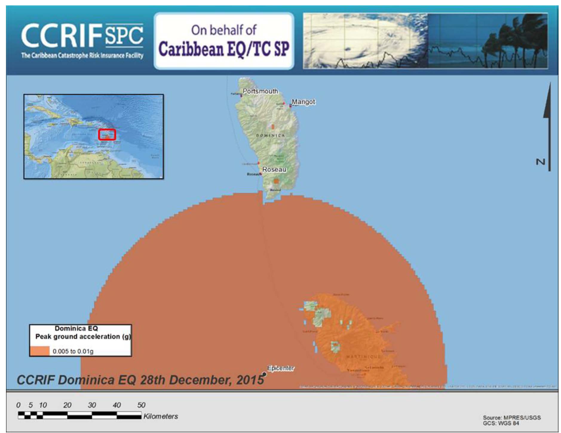 Event Briefing - Eastern Caribbean Earthquake - December 28 2015