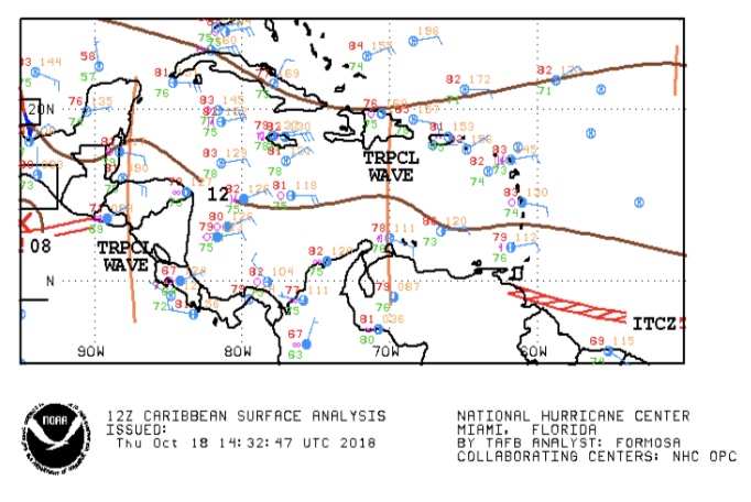 Event Briefing - Excess Rainfall - Covered Area Rainfall Event - Trinidad - October 18-20, 2018