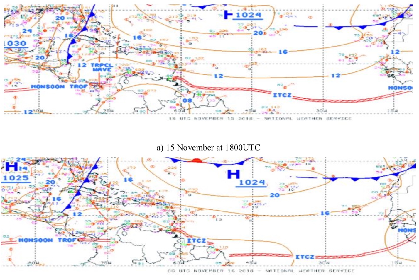 Event Briefing - Excess Rainfall - Covered Area Rainfall Event - Trinidad - November 15-16, 2018