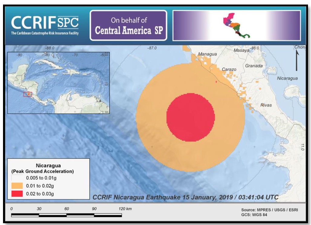 Event Briefing - Earthquake - Nicaragua - January 15, 2019