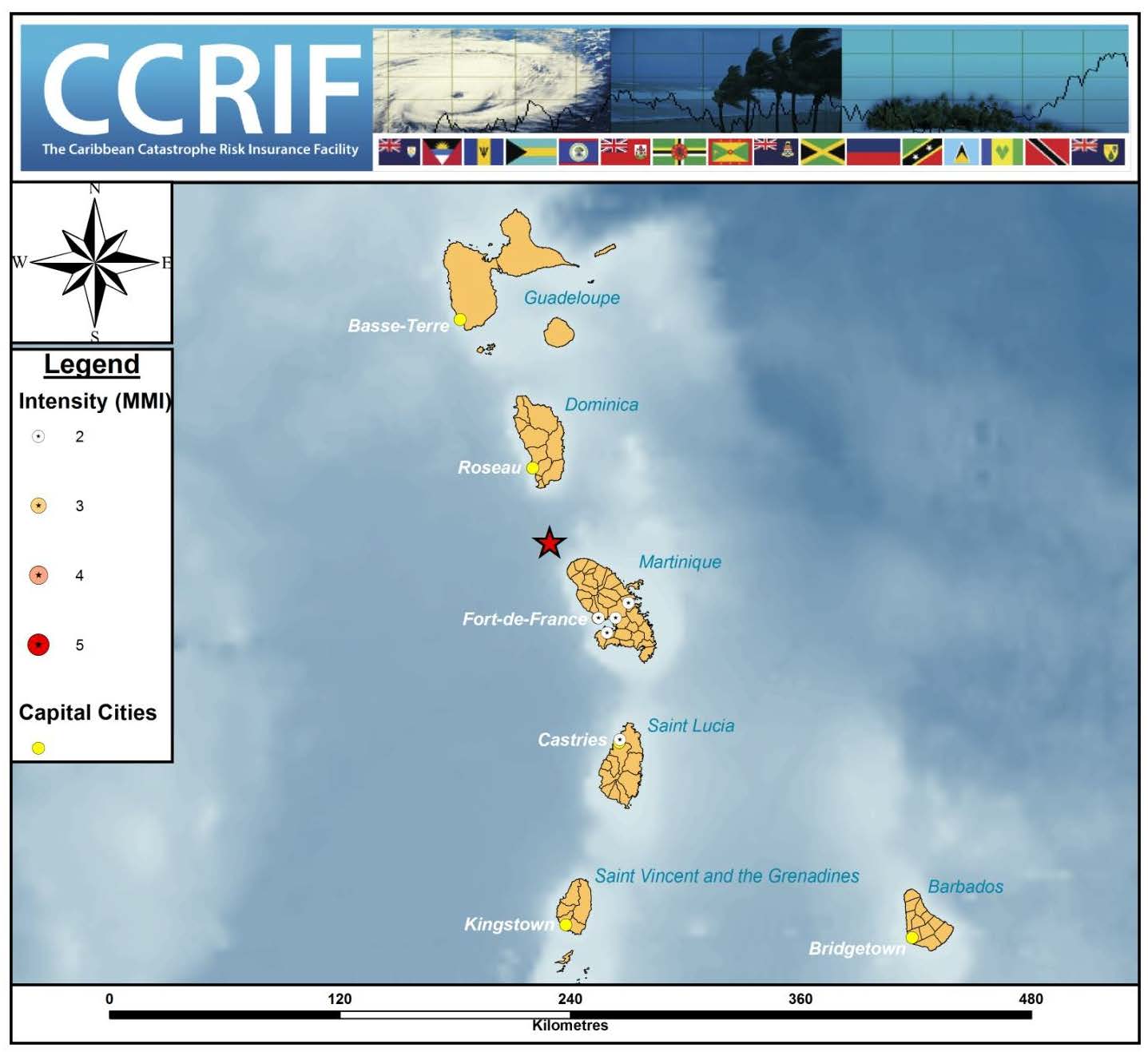 Event Briefing - Dominica (Windward Islands) Earthquake, September 2011