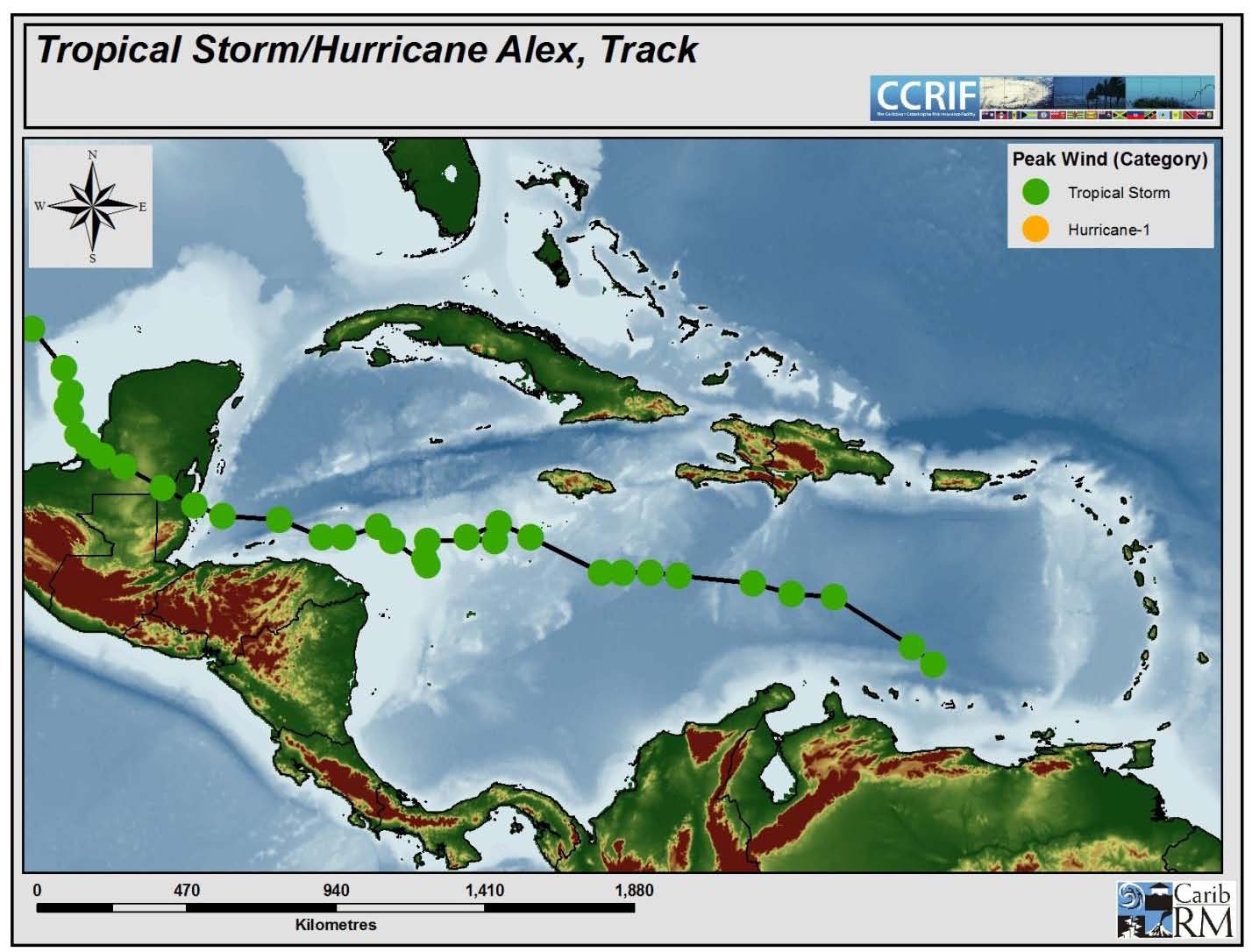 Event Briefing - Tropical Storm/Hurricane Alex