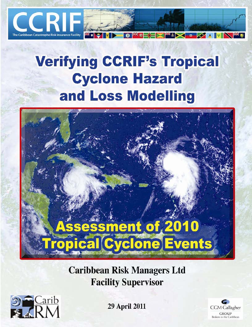 Verifying CCRIF's Tropical Cyclone Hazard and Loss Modelling