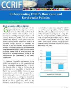 Technical Paper Series 1 - Understanding CCRIF’s Hurricane and Earthquake Policies 