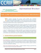 The CCRIF Earthquake Hazard Insurance - Informational Brochure