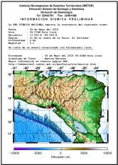 Información del evento - Sismo - Nicaragua - 6 de Mayo de 2018