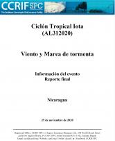Información del evento - Viento y Marea de tormenta - Ciclón Tropical Iota - Nicaragua - 25 de noviembre de 2020