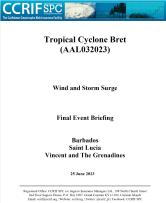 Final Event Briefing - TC Bret - Wind and Storm Surge - Barbados, Saint Lucia, St. Vincent and The Grenadines - June 25 2023
