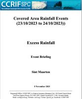 Event Briefing - Excess Rainfall - Covered Area Rainfall Event - Sint Maarten - November 5, 2023