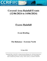 Event Briefing - Excess Rainfall - Covered Area Rainfall Event - The Bahamas - Extreme North - June 21 2024