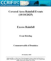 Event Briefing - Covered Area Rainfall Event (10/10/2025) - Excess Rainfall - Dominica - October 19 2025