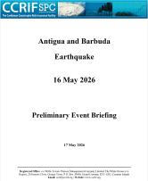 Preliminary Event Briefing - Earthquake - Antigua and Barbuda - May 16 2026