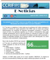 Noticias electrónicas del CCRIF SPC - Agosto de 2023