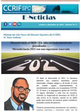 CCRIF SPC  E-Noticias Octubre/Diciembre de 2020 