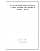 The impact of hydro-meteorological hazards on crop production among small-scale farmers in Crofts Hill, Clarendon