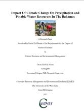 Impact Of Climate Change On Precipitation and Potable Water Resources In The Bahamas