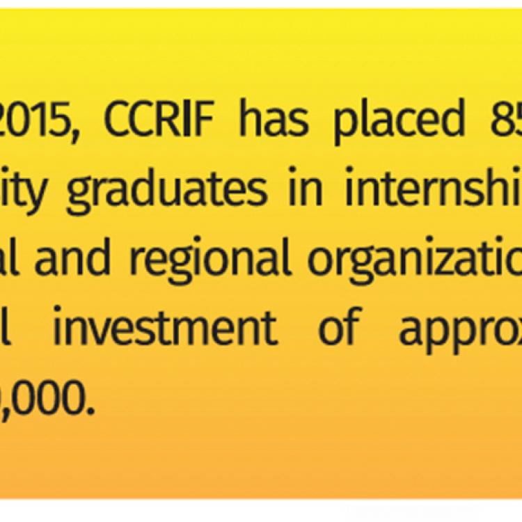 Regional Internship Programme 2015-2018
